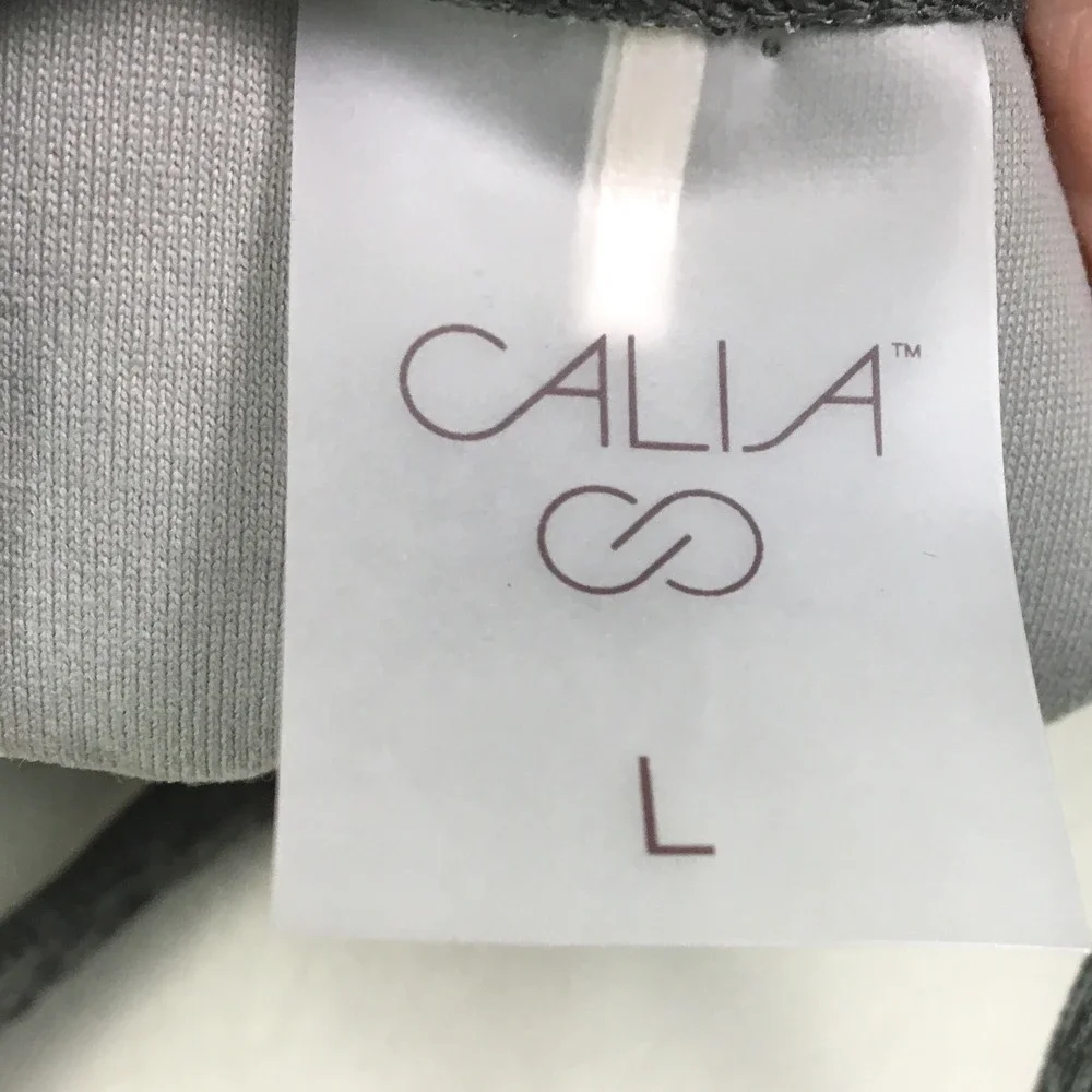 CALIA by Carrie Underwood Smog Gray LustraLux Brami Tank Top WAX37235 Size‎ L